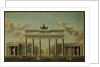 Brandenburg Gate, 1812 by German School