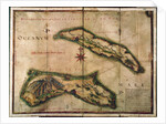 Geographic Map of the Azores, 1587 by Portuguese School