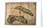 Geographic Map of the Azores, 1587 by Portuguese School