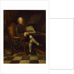 Isaac Egmont von Chasot at his Desk, 1750 by German School