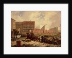 Period of Promoterism: Construction of the Grenadierstrasse, Berlin, c.1875 by Friedrich Kaiser