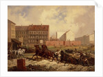 Period of Promoterism: Construction of the Grenadierstrasse, Berlin, c.1875 by Friedrich Kaiser