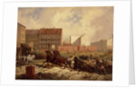 Period of Promoterism: Construction of the Grenadierstrasse, Berlin, c.1875 by Friedrich Kaiser