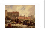 Period of Promoterism: Construction of the Grenadierstrasse, Berlin, c.1875 by Friedrich Kaiser