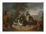 The Death of Field Marshal Schwerin at the Battle of Prague by Johann Christoph Frisch