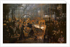 Le laminoir à fer, 1875 by Adolph Friedrich Erdmann von Menzel