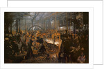 Le laminoir à fer, 1875 by Adolph Friedrich Erdmann von Menzel