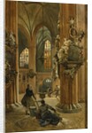 Interior of the Church of St. Nicholas, Berlin, 1886 by Julius the Younger Jacob