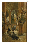 Interior of the Church of St. Nicholas, Berlin, 1886 by Julius the Younger Jacob