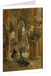 Interior of the Church of St. Nicholas, Berlin, 1886 by Julius the Younger Jacob