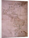 Map of the New World, c.1532 by Anonymous