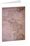 Map of the New World, c.1532 by Anonymous