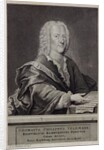 Portrait of Georg Philipp Telemann by Georg Lichtensteger