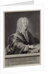 Portrait of Georg Philipp Telemann by Georg Lichtensteger