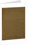 A petition to be released from jail, 31st June 1753 by Francois Marie Arouet Voltaire