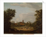 View of the village church, Pankow, 1835 by Jean Bartheleney Pascal