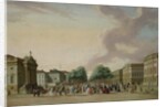 Unter den Linden, Berlin, 1770 by Karl Friedrich Fechhelm