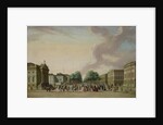 Unter den Linden, Berlin, 1770 by Karl Friedrich Fechhelm