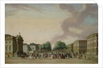 Unter den Linden, Berlin, 1770 by Karl Friedrich Fechhelm