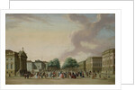 Unter den Linden, Berlin, 1770 by Karl Friedrich Fechhelm