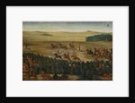 Stag-hunting with Frederick William I of Prussia by German School