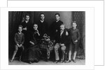 Wilhelm Liebknecht and his family by German Photographer