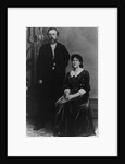 Wilhelm Liebknecht and Eleanor Aveling in America, 1887 by German Photographer