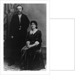 Wilhelm Liebknecht and Eleanor Aveling in America, 1887 by German Photographer