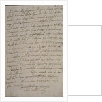 A letter from Maria Theresa to King Frederick II asking for his support for the imperial election of her husband Francis I, 11th November 1740 by Maria Theresa of Austria