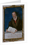Portrait of Philipp Melanchthon by Lucas the Younger Cranach