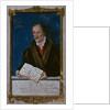 Portrait of Philipp Melanchthon by Lucas the Younger Cranach