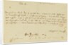 Letter from Mozart to a freemason, January 1786 by Wolfgang Amadeus Mozart