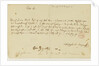 Letter from Mozart to a freemason, January 1786 by Wolfgang Amadeus Mozart