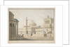 Capitol, set for 'La clemeza di Tito' designed by Beuther, 1815 by German School