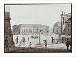 The Opernplatz, Berlin by F.A. Calau