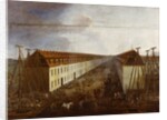 Building works on Friedrichstrasse in Berlin, c.1735 by Dismar Degen