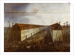 Building works on Friedrichstrasse in Berlin, c.1735 by Dismar Degen