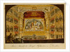 The interior of the royal theatre at Dresden, c.1845 by J.C.A. Richter