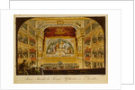 The interior of the royal theatre at Dresden, c.1845 by J.C.A. Richter