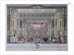 Ball following the coronation of Leopold II as king of Bohemia in Prague in 1791 by Caspar Pluth