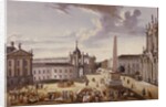 View of the Town Hall, 1772 by Carl Christian Baron