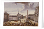 View of the Town Hall, 1772 by Carl Christian Baron