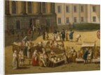 Market in the Alter Markt, Potsdam, 1772 by Carl Christian Baron