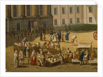 Market in the Alter Markt, Potsdam, 1772 by Carl Christian Baron