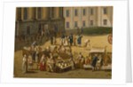 Market in the Alter Markt, Potsdam, 1772 by Carl Christian Baron
