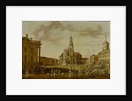 The Alter Markt with the Church of St. Nicholas and the Town Hall, 1771 by German School