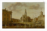The Alter Markt with the Church of St. Nicholas and the Town Hall, 1771 by German School