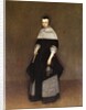 Female portrait by Gerard ter Borch or Terborch