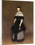 Female portrait by Gerard ter Borch or Terborch
