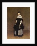 Female portrait by Gerard ter Borch or Terborch